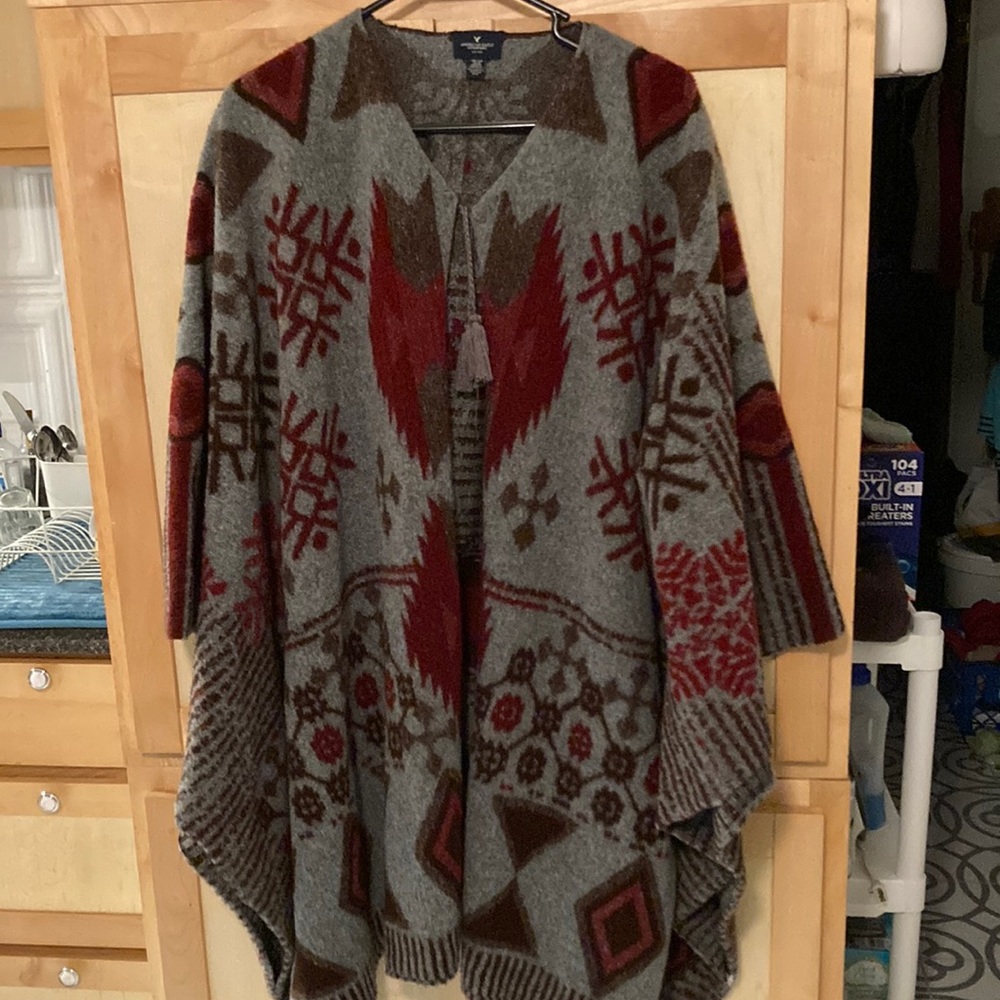 American Eagle cape like coat. One size